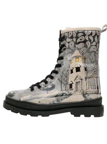 Dogo Gisele Boots - Spooky Town in Grau