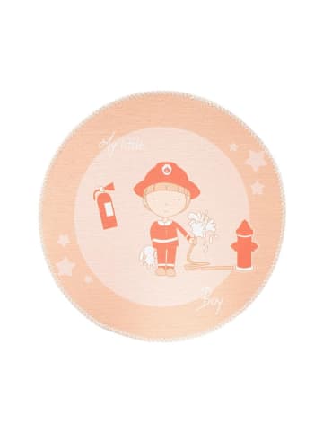 Arte Espina Kinderteppich Bambini 125 in braun - rund