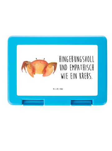 Mr. & Mrs. Panda Aufbewahrungsbox Sternzeichen Krebs mit Spruch in Weiß