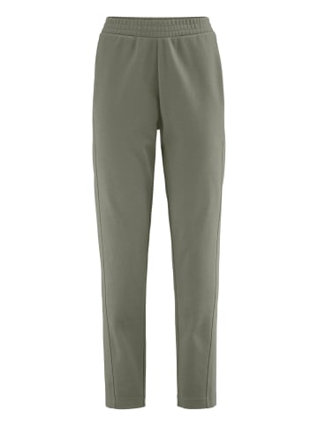 Hessnatur Jersey-Hose in oliv