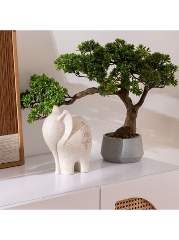 Atmosphera Créateur d'intérieur Kunst-Bonsai in grün