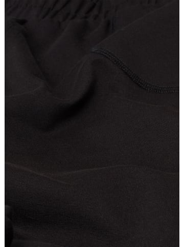 GOLDNER Bequeme Freizeithose mit Schlupfbund und Taschen in schwarz