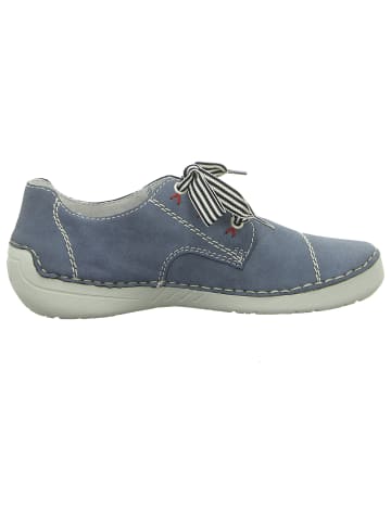 rieker Sportlicher Schnürschuh in blau
