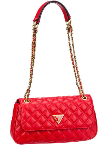 Guess Schultertasche Giully Conv Crossbody Flap in Red