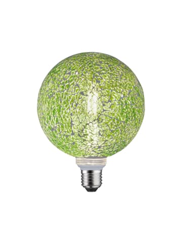 paulmann LED G125 Miracle Mosaic 470lm green dim E27 2700K 230V F