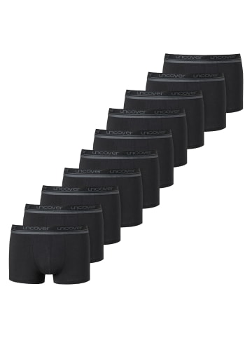 UNCOVER BY SCHIESSER Boxershort 10er Pack in Schwarz