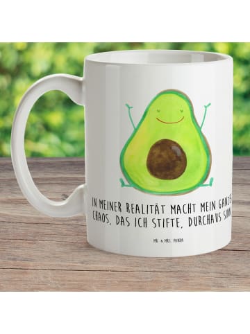 Mr. & Mrs. Panda Trinklernbecher Avocado Glücklich mit Spruch in Weiß