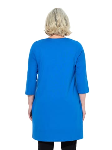 Ulla Popken Longshirt in lapisblau