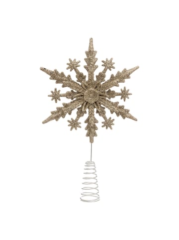 Atmosphera Créateur d'intérieur Weihnachtsbaumspitze in gold