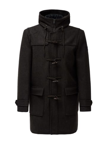 Salsa Jeans Wollmantel Duffle in Dark Brown