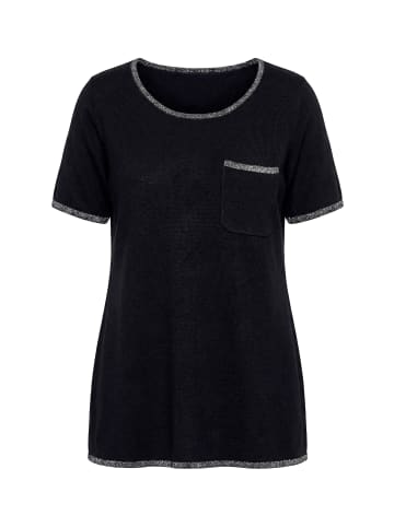 MIAMODA Pullover in schwarz