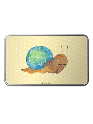 Mr. & Mrs. Panda Dose Schnecke Sir ohne Spruch in Gelb Pastell