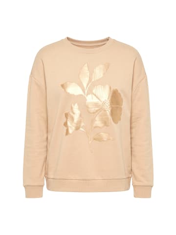 MIAMODA Sweatshirt in naturbeige