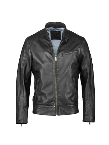 Bugatti Lederjacke BUDOMENICO in Schwarz