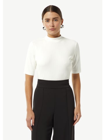 comma T-Shirt kurzarm in Weiß
