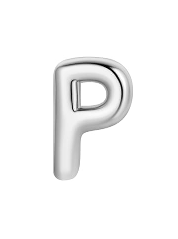 Glanzstücke München Piercing Buchstabe P aus Sterling Silber in silber