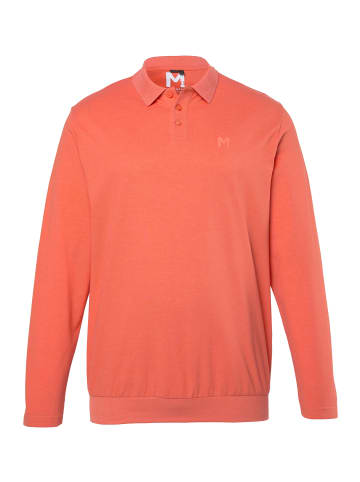 Men Plus Poloshirt in sanddorn