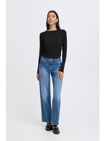 b. young Strickpullover langarm BYMMORLA Tight fit in Black