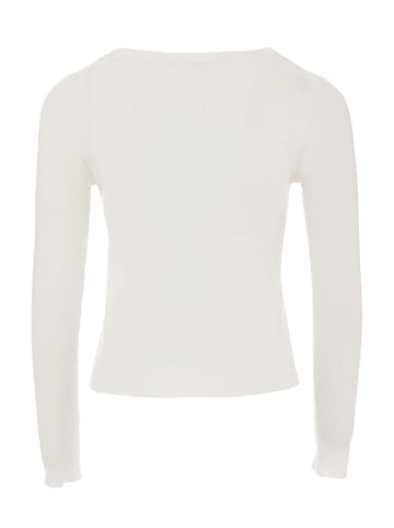 faina Women Sweater in Wollweiss