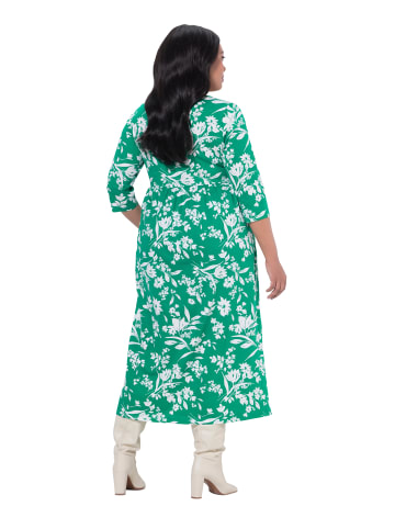 Ulla Popken Kleid in sommer grün