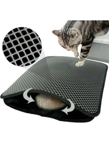 REDBEST Katzenklomatte in grau/schwarz