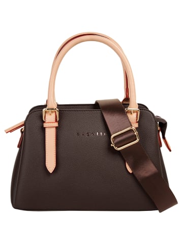 Bugatti Handtasche ELLA Kunstfaser in dunkelbraun