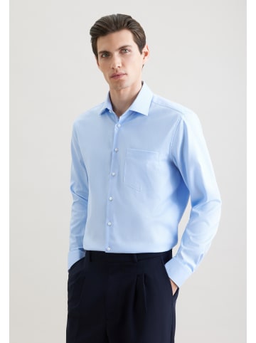 Seidensticker Business Hemd Regular in Mittelblau