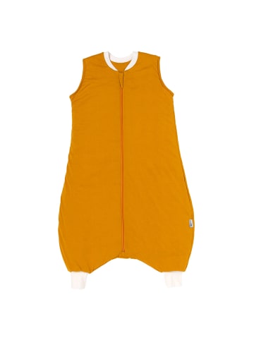 Schlummersack Ganzjahres Schlafsack mit Füßen, 2.5 TOG in Orange