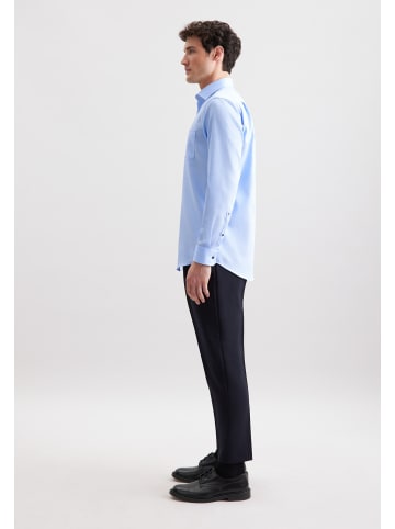 Seidensticker Business Hemd Comfort in Mittelblau