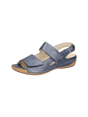 WALDLÄUFER Riemchen Sandalen für Damen in blau