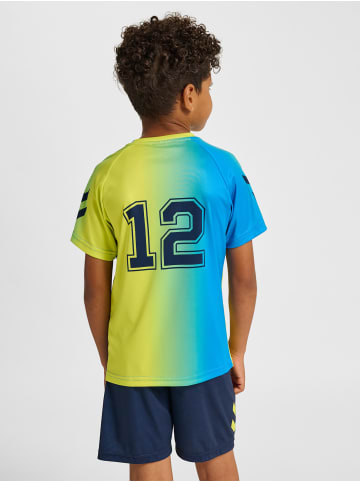 Hummel T-Shirt Hmlshimmer Multisport Kinder in LIMEADE