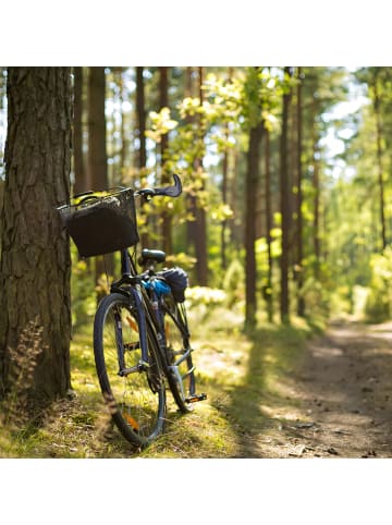 relaxdays 2 x Fahrradgriffe in Schwarz/ Grau