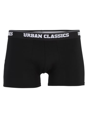 Urban Classics Boxershort in blue camo/orange camo/black