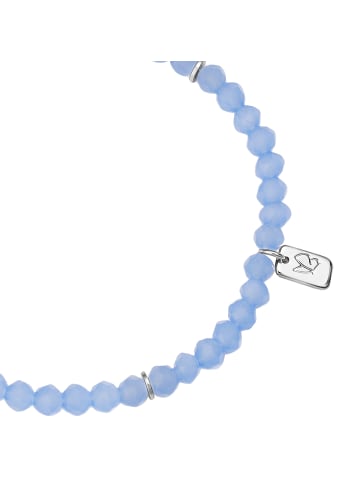 Glanzstücke München Armband aus Sterling Silber mit Glas in silber