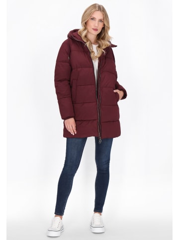 DreiMaster Maritim Coat in wine red