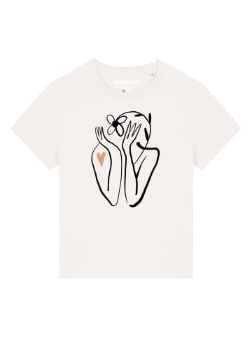 wat? Apparel T-Shirt Self love in Off White