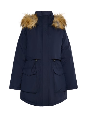 Usha Damen Wattierter Parka in Marine