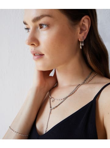 Echtzeit Ohrringe The Classy Drop in silber