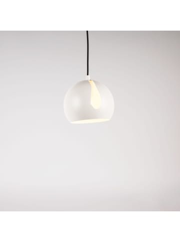 s.LUCE Galerieleuchte Ball tauschbarer Schirm 5m Abhängung in Weiß