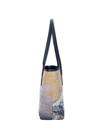 Goebel Schultertasche " Katsushika Hokusai - Die Welle " in Bunt