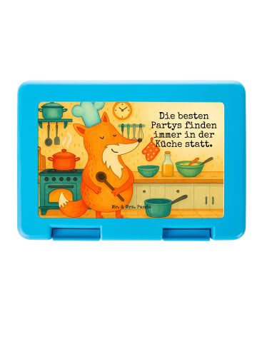 Mr. & Mrs. Panda Aufbewahrungsbox Fuchs Koch Design mit Spruch in Weiß