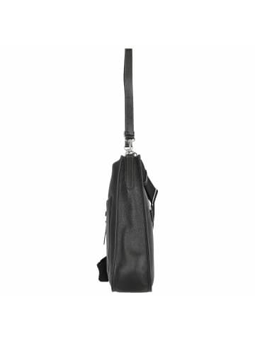 PICARD Kronberg - Schultertasche 40 cm Rindleder (black) in schwarz