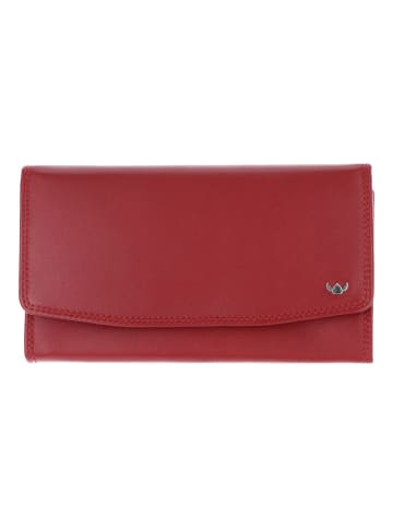 Golden Head Polo Geldbörse RFID Schutz Leder 17.5 cm rot