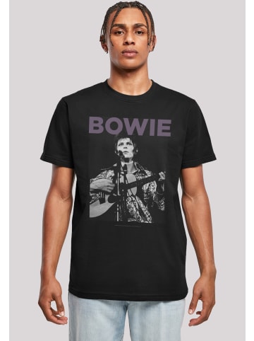 F4NT4STIC T-Shirt David Bowie Rock Poster in schwarz