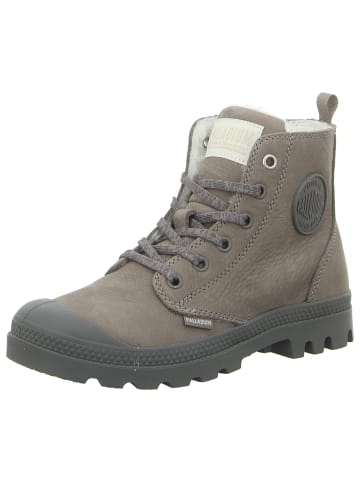 Palladium Schnürstiefelette in grau