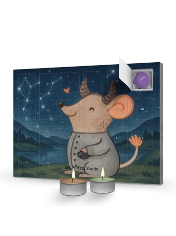 Mr. & Mrs. Panda duft adventskalender Stier Astrologie Design oh... in Weiß