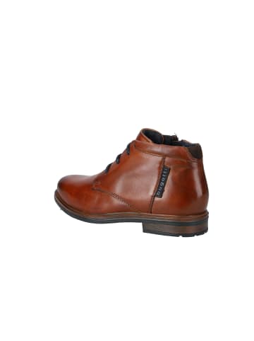 Bugatti Schnürstiefelette Ruggiero Comfort Evo in cognac