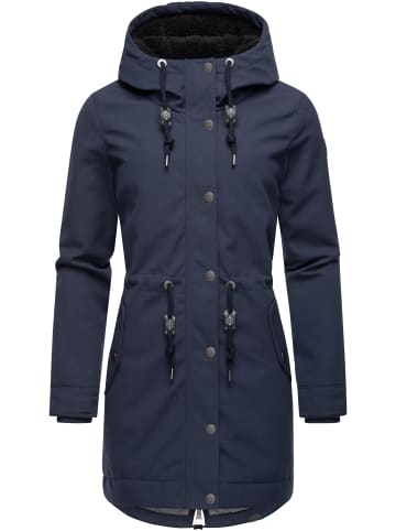 ragwear Kurzmantel Canny Canvas in Navy
