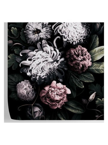 WALLPAPERS4BEGINNERS Tapete Dark Floral in Schwarz - (W) 200 × (L) 280 cm