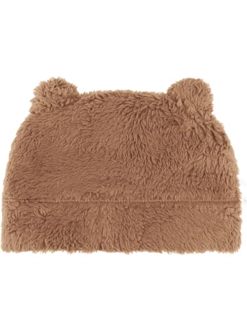 Normani Outdoor Sports Kinder Teddy Mütze Coleraine in Braun